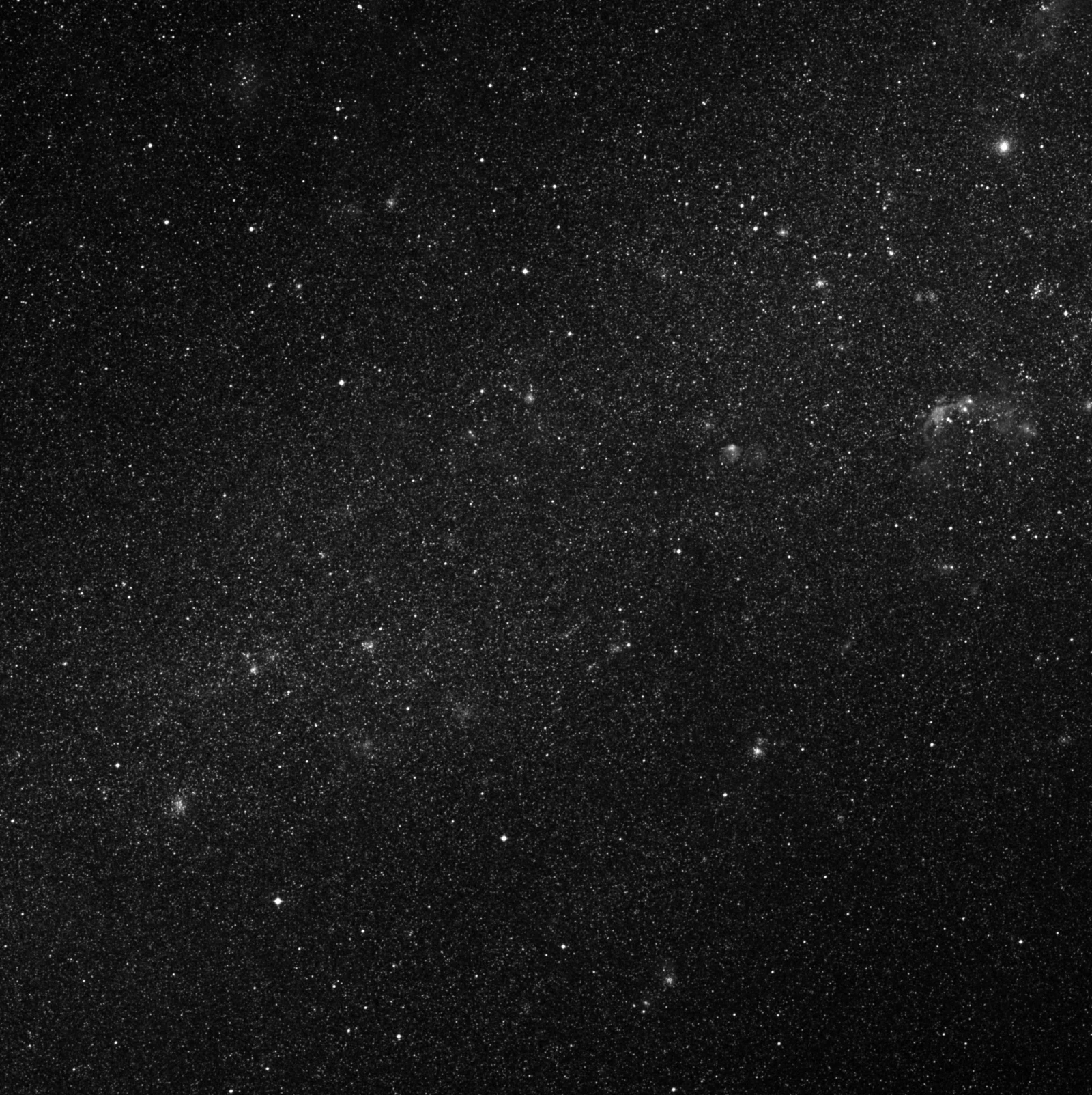 Imagem de referência (DSS2) de ESO056-115 — Large Magellanic Cloud — objeto ainda não capturado no observatório