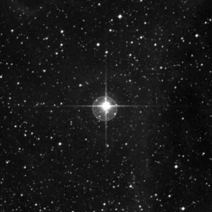 Imagem de referência (DSS2) de IC 2944 — Nebulosa da Galinha Correndo — objeto ainda não capturado no observatório