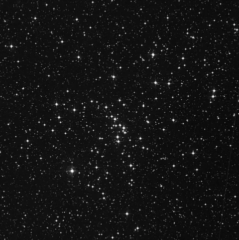 Imagem de referência (DSS2) de M48 — objeto ainda não capturado no observatório
