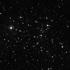 Imagem de referência (DSS2) de M6 — Butterfly Cluster — objeto ainda não capturado no observatório