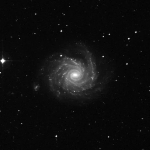 Imagem de referência (DSS2) de NGC 1232 — objeto ainda não capturado no observatório