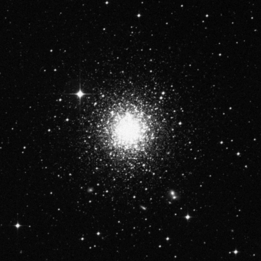 Imagem de referência (DSS2) de NGC 1261 — objeto ainda não capturado no observatório