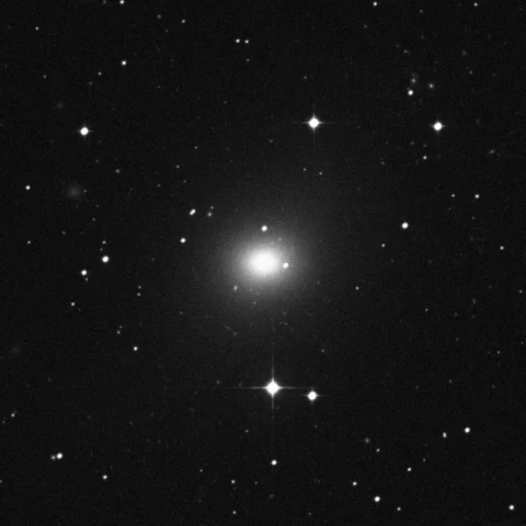 Imagem de referência (DSS2) de NGC 1395 — objeto ainda não capturado no observatório