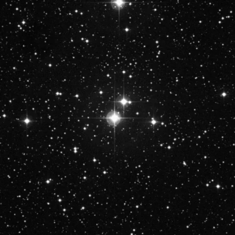 Imagem de referência (DSS2) de NGC 1545 — objeto ainda não capturado no observatório
