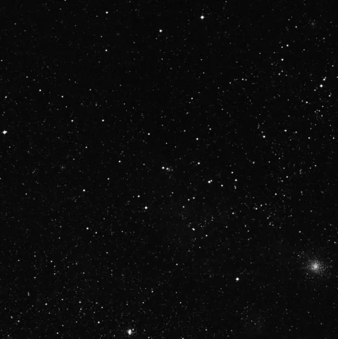 Imagem de referência (DSS2) de NGC 1787 — objeto ainda não capturado no observatório