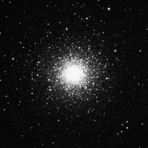Imagem de referência (DSS2) de NGC 1851 — objeto ainda não capturado no observatório