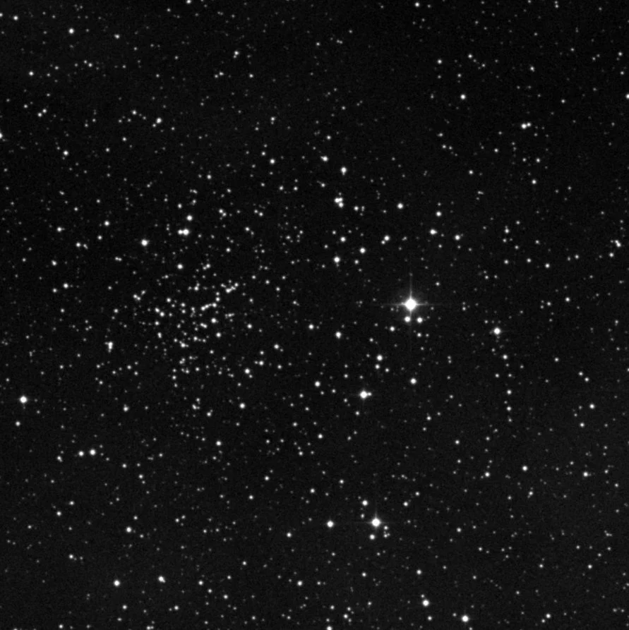 Imagem de referência (DSS2) de NGC 2259 — objeto ainda não capturado no observatório