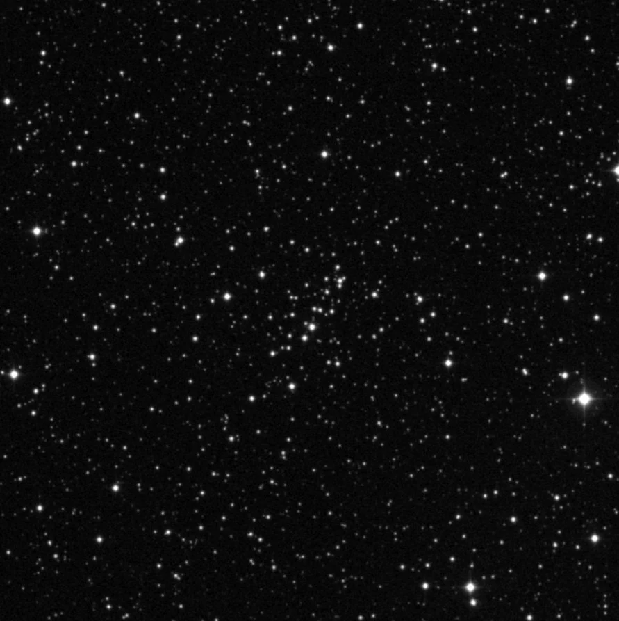 Imagem de referência (DSS2) de NGC 2269 — objeto ainda não capturado no observatório