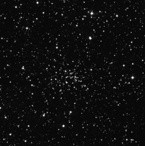 Imagem de referência (DSS2) de NGC 2304 — objeto ainda não capturado no observatório