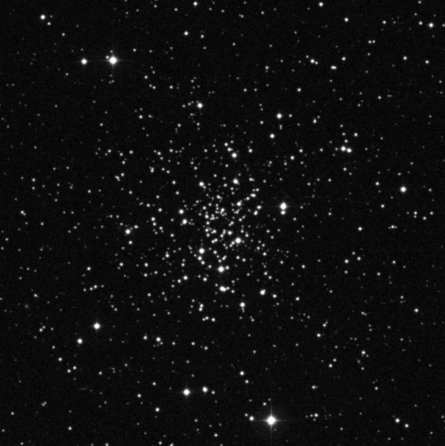 Imagem de referência (DSS2) de NGC 2420 — objeto ainda não capturado no observatório