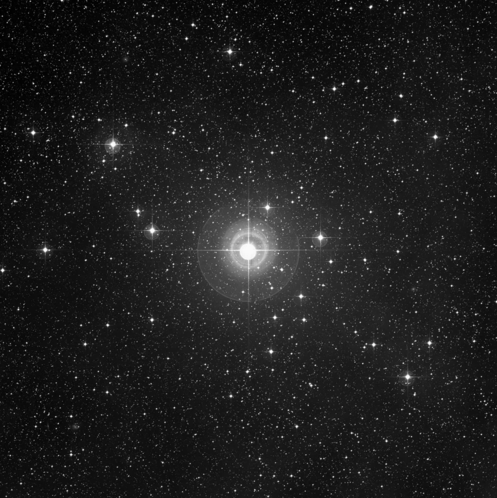 Imagem de referência (DSS2) de NGC 2451 — objeto ainda não capturado no observatório