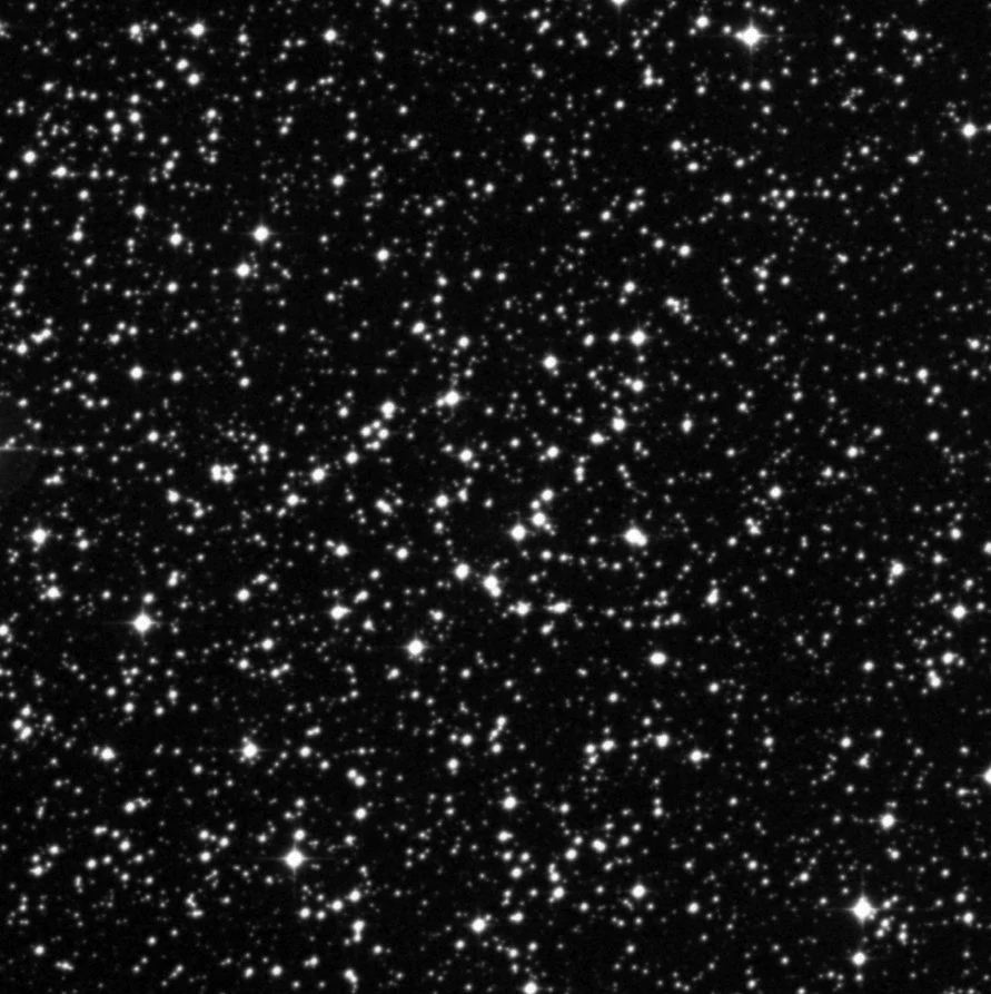 Imagem de referência (DSS2) de NGC 2455 — objeto ainda não capturado no observatório