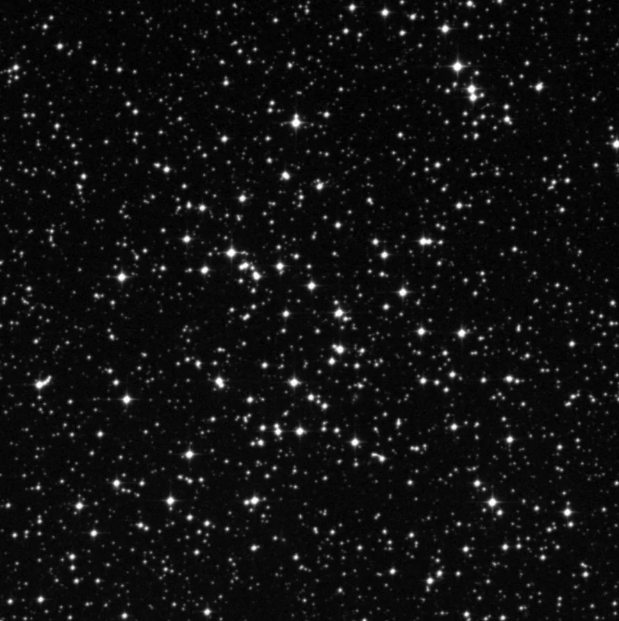Imagem de referência (DSS2) de NGC 2479 — objeto ainda não capturado no observatório