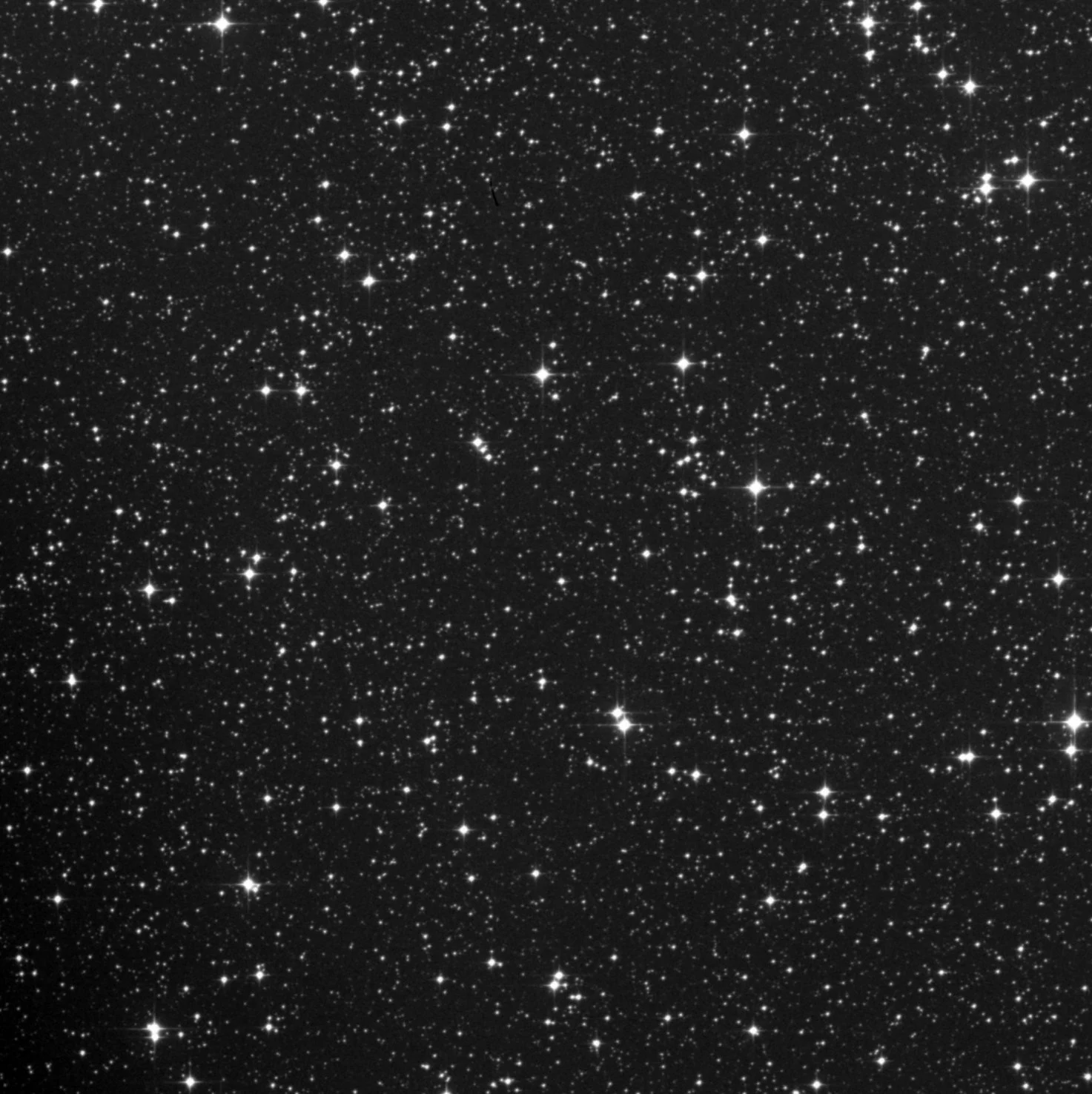 Imagem de referência (DSS2) de NGC 2546 — objeto ainda não capturado no observatório