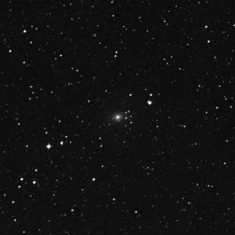 Imagem de referência (DSS2) de NGC 2640 — objeto ainda não capturado no observatório