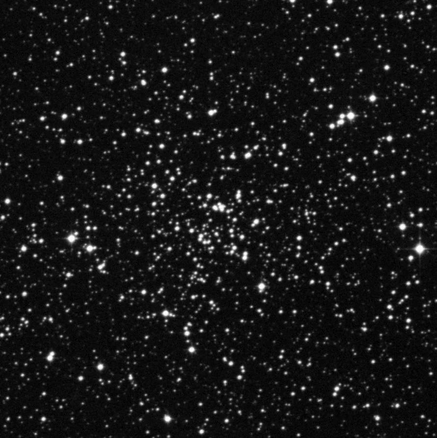 Imagem de referência (DSS2) de NGC 2658 — objeto ainda não capturado no observatório