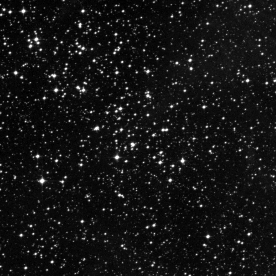 Imagem de referência (DSS2) de NGC 2659 — objeto ainda não capturado no observatório