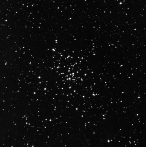 Imagem de referência (DSS2) de NGC 2671 — objeto ainda não capturado no observatório