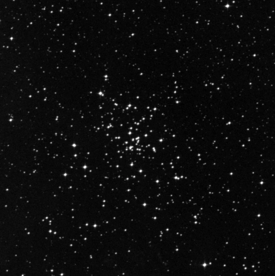 Imagem de referência (DSS2) de NGC 2671 — objeto ainda não capturado no observatório