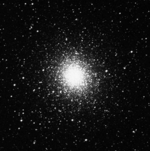 Imagem de referência (DSS2) de NGC 2808 — objeto ainda não capturado no observatório