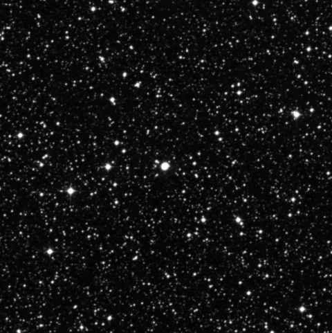 Imagem de referência (DSS2) de NGC 2867 — objeto ainda não capturado no observatório