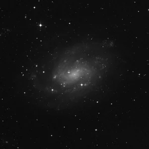 Imagem de referência (DSS2) de NGC 300 — objeto ainda não capturado no observatório