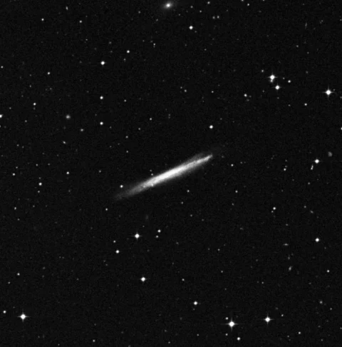Imagem de referência (DSS2) de NGC 3044 — objeto ainda não capturado no observatório