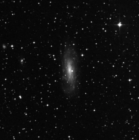 Imagem de referência (DSS2) de NGC 3137 — objeto ainda não capturado no observatório