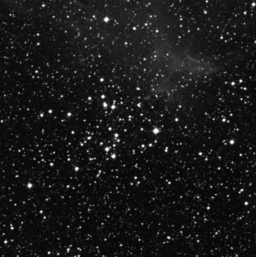 Imagem de referência (DSS2) de NGC 3572 — objeto ainda não capturado no observatório