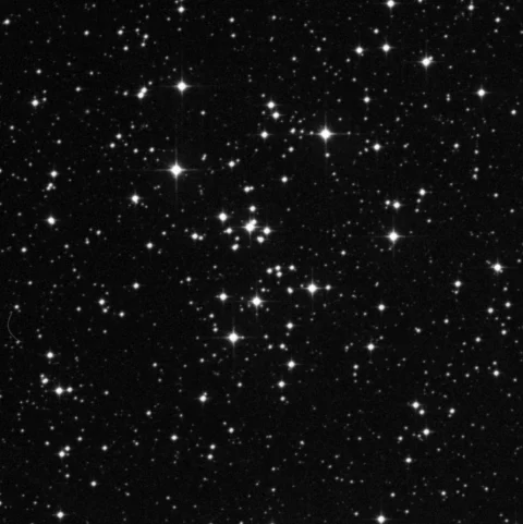 Imagem de referência (DSS2) de NGC 3680 — objeto ainda não capturado no observatório