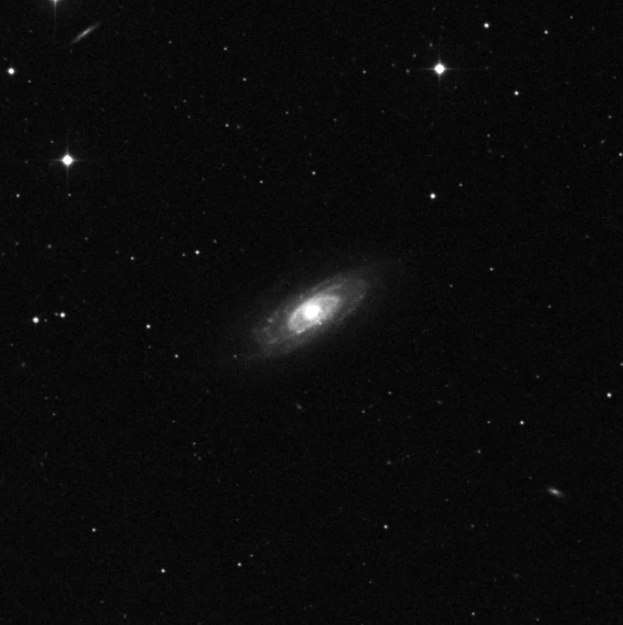 Imagem de referência (DSS2) de NGC 3705 — objeto ainda não capturado no observatório
