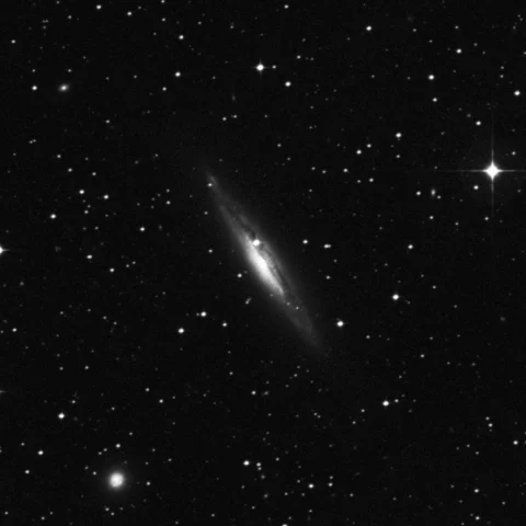 Imagem de referência (DSS2) de NGC 3717 — objeto ainda não capturado no observatório