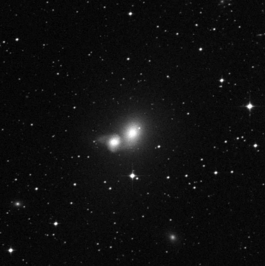 Imagem de referência (DSS2) de NGC 4105 — objeto ainda não capturado no observatório