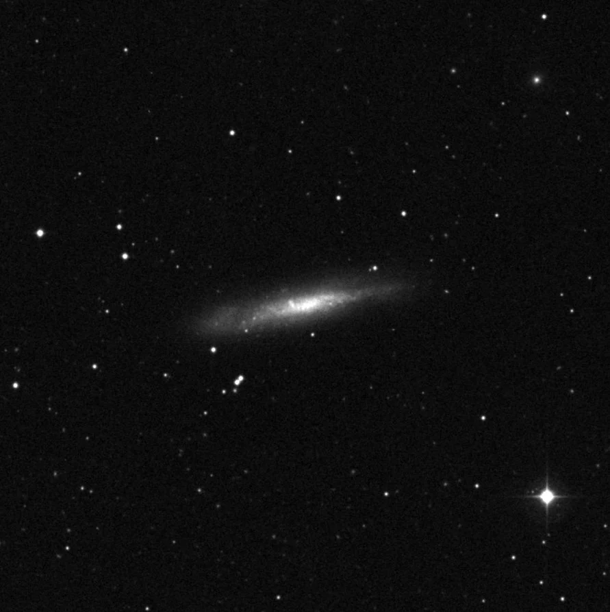 Imagem de referência (DSS2) de NGC 4144 — objeto ainda não capturado no observatório