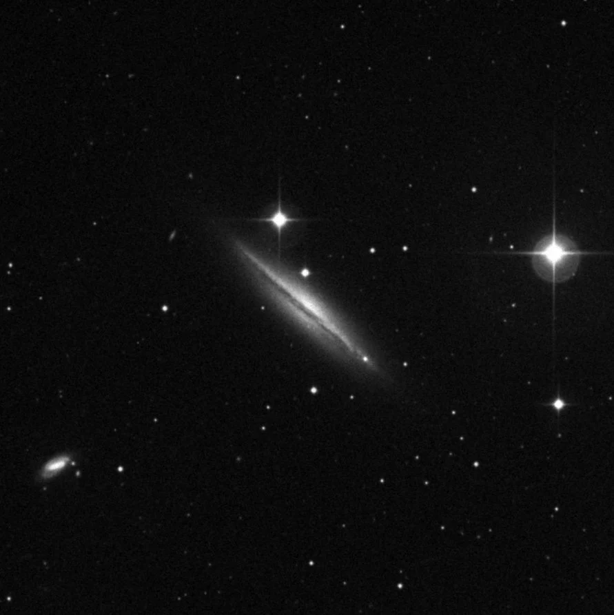 Imagem de referência (DSS2) de NGC 4217 — objeto ainda não capturado no observatório