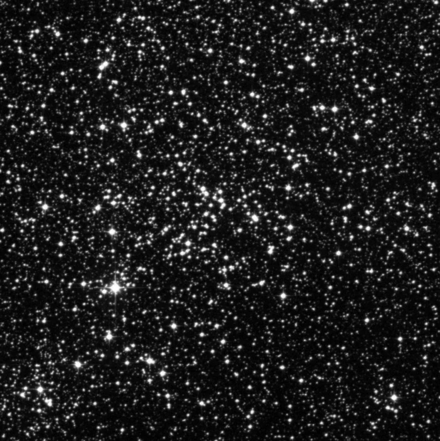 Imagem de referência (DSS2) de NGC 4349 — objeto ainda não capturado no observatório
