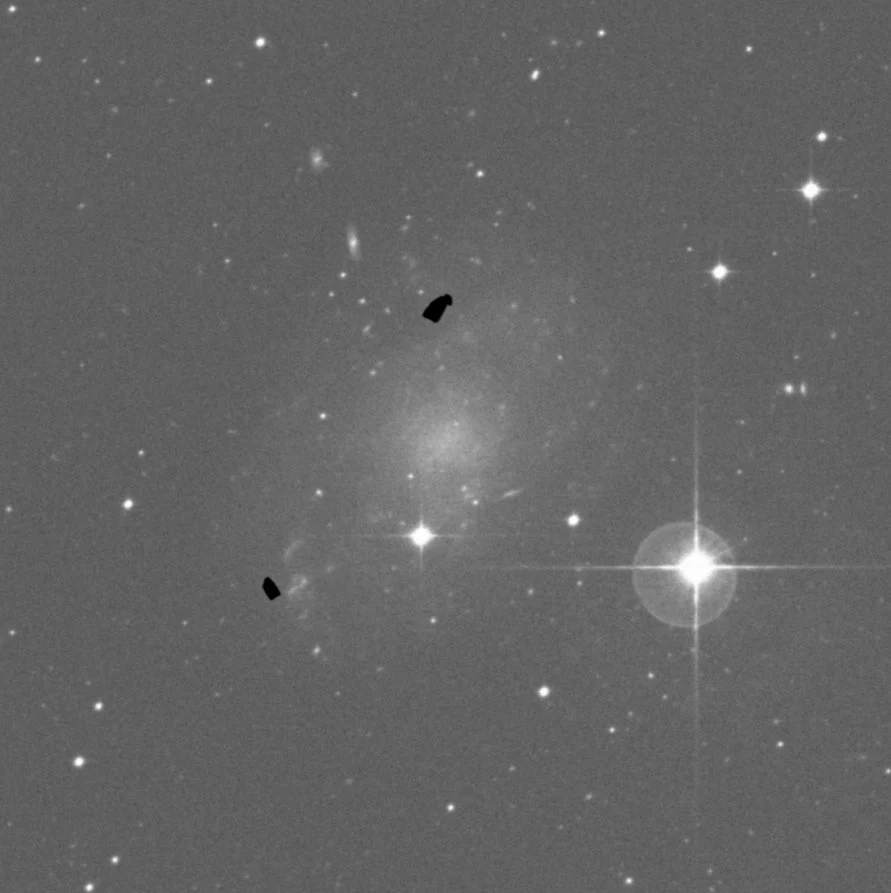 Imagem de referência (DSS2) de NGC 45 — objeto ainda não capturado no observatório