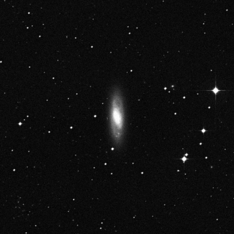 Imagem de referência (DSS2) de NGC 4818 — objeto ainda não capturado no observatório