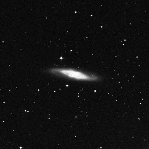 Imagem de referência (DSS2) de NGC 4845 — objeto ainda não capturado no observatório