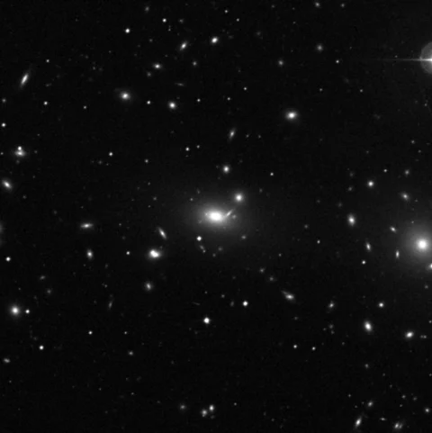 Imagem de referência (DSS2) de NGC 4889 — objeto ainda não capturado no observatório