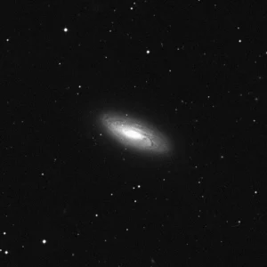 Imagem de referência (DSS2) de NGC 5005 — objeto ainda não capturado no observatório