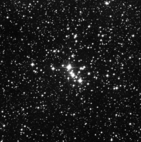 Imagem de referência (DSS2) de NGC 5281 — objeto ainda não capturado no observatório