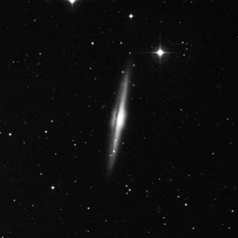Imagem de referência (DSS2) de NGC 5746 — objeto ainda não capturado no observatório