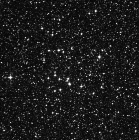 Imagem de referência (DSS2) de NGC 5749 — objeto ainda não capturado no observatório