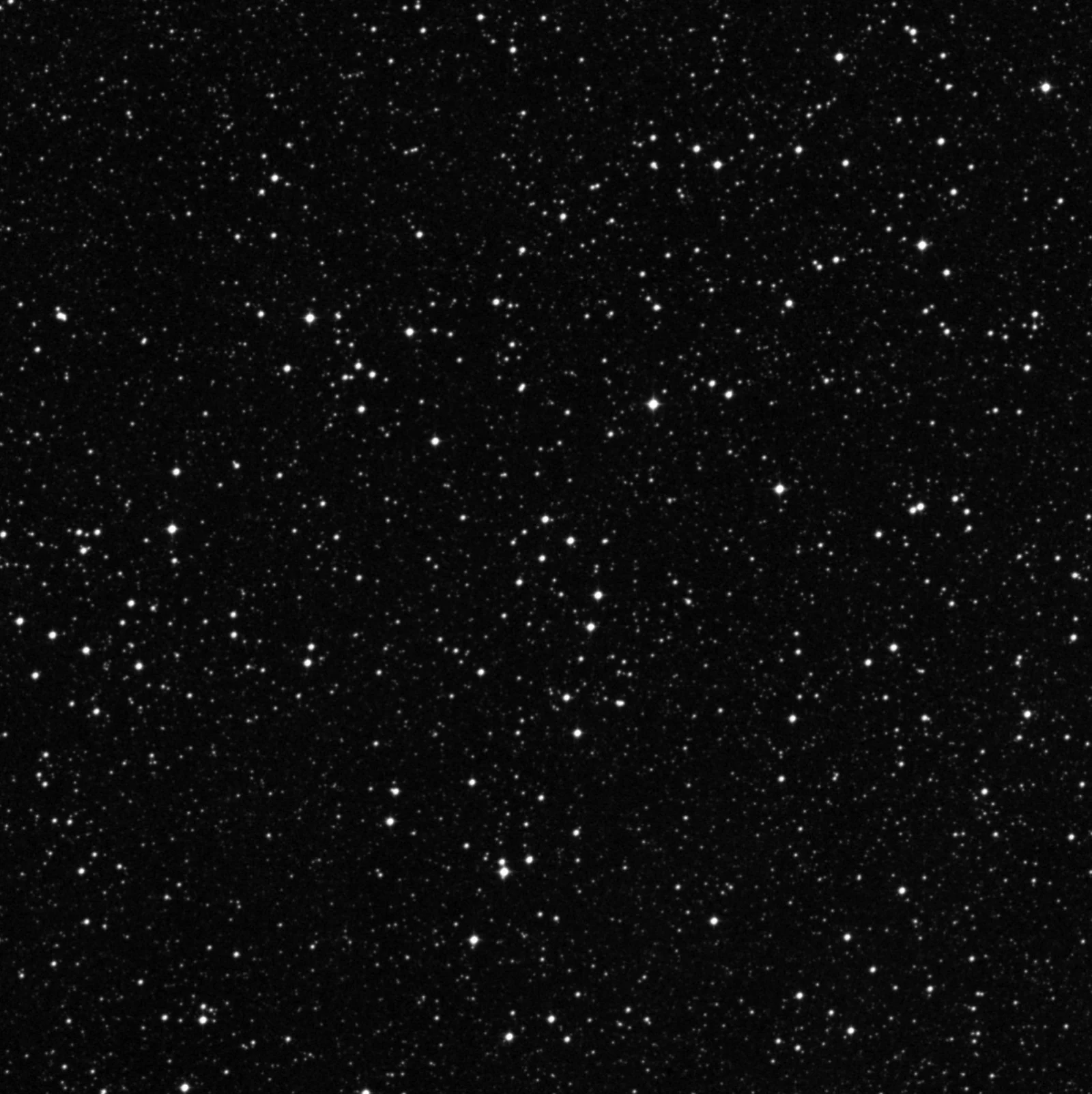 Imagem de referência (DSS2) de NGC 5822 — objeto ainda não capturado no observatório
