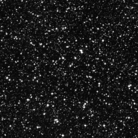 Imagem de referência (DSS2) de NGC 5925 — objeto ainda não capturado no observatório