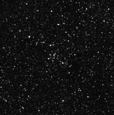 Imagem de referência (DSS2) de NGC 6031 — objeto ainda não capturado no observatório