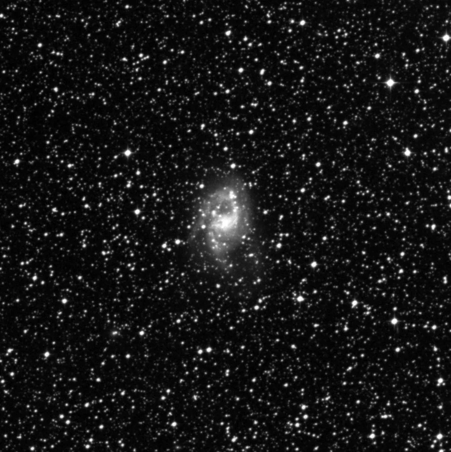 Imagem de referência (DSS2) de NGC 6221 — objeto ainda não capturado no observatório