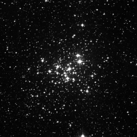 Imagem de referência (DSS2) de NGC 6231 — objeto ainda não capturado no observatório