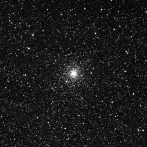 Imagem de referência (DSS2) de NGC 6316 — objeto ainda não capturado no observatório